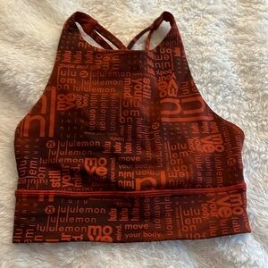 Lululemon high neck bra